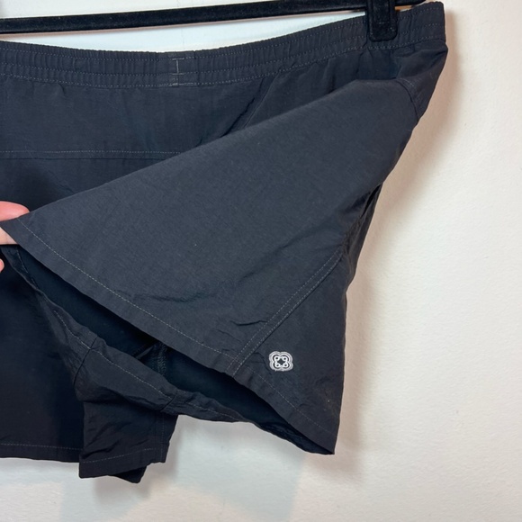 Patagonia Womens Nylon 5" Shorts Black Pull On Unlined Drawstring Outdoor Medium - Picture 11 of 11